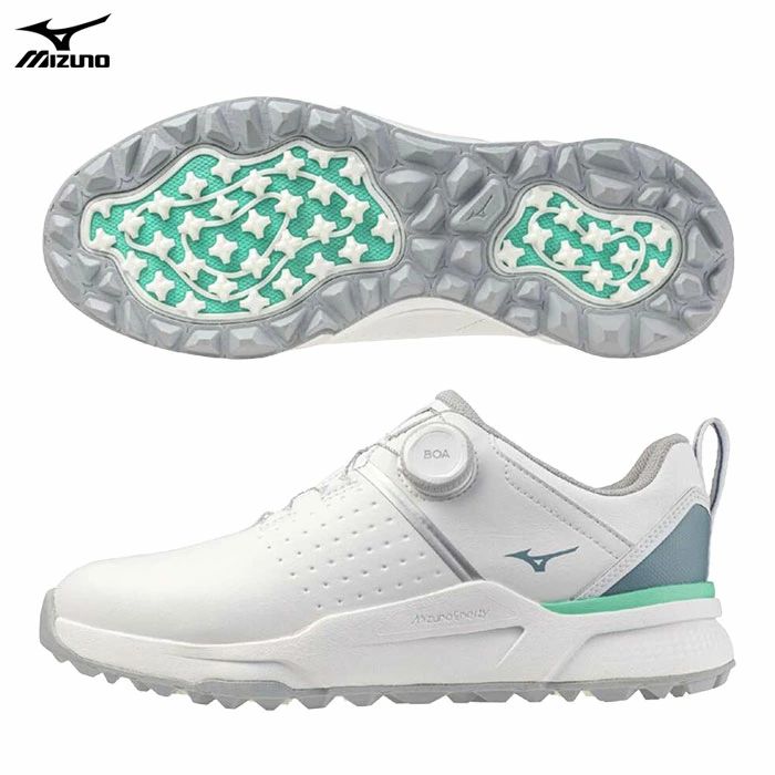 ミズノ スパイクレスシューズ ハザードエナジー ボア 51GQ2501 メンズ ゴルフシューズ 靴 mizuno 日本正規品