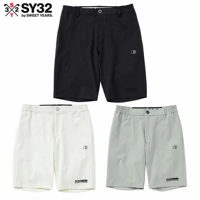 SY32 GOLF パンツ MINI HERRINGBONE SHORTS ショートパンツ SYG-26S1-46 ゴルフウェア 日本正規品 2026春夏モデル