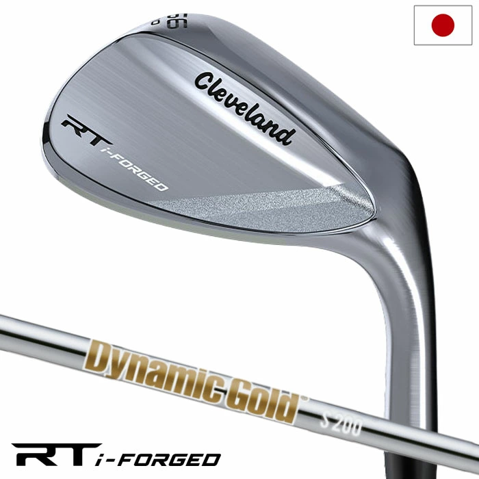 クリーブランド RT i-FORGED ウエッジ メンズ 右用 ダイナミックゴールド スチール Cleveland 日本正規品 ゴルフクラブ 2026年モデル