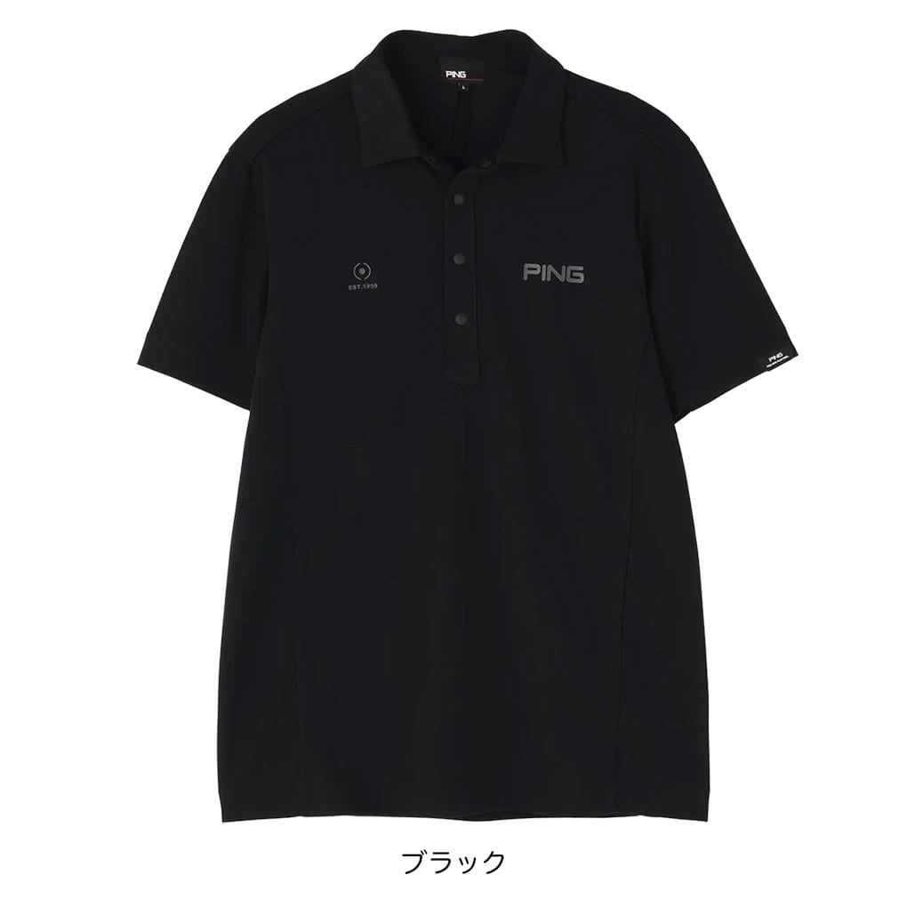 ピン PING エアロクールカノコ半袖ポロシャツ 621-6160303 メンズ
