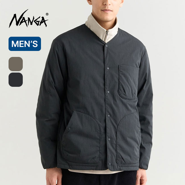 NANGA ナンガ ヒノックリップストップインナーダウンカーディガン(M