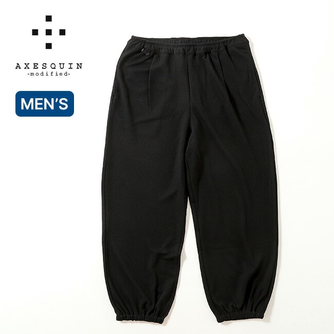 AXESQUIN modified アクシーズクインモディファイド QDエコワッフルリラクシングパンツ
