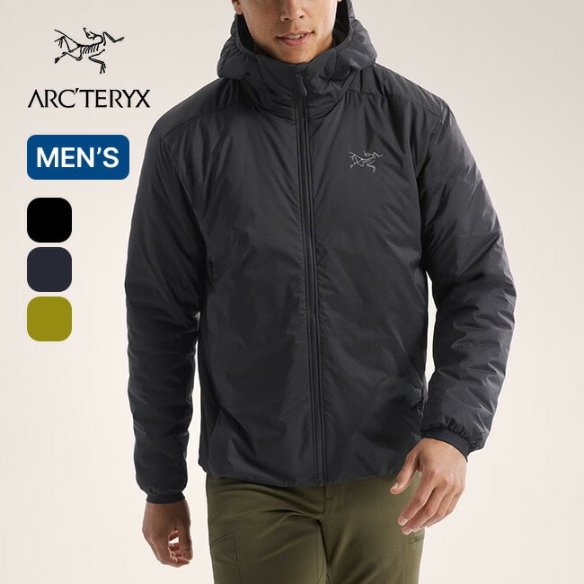 ARC'TERYX アークテリクス アトムSVフーディ メンズ ブラック S