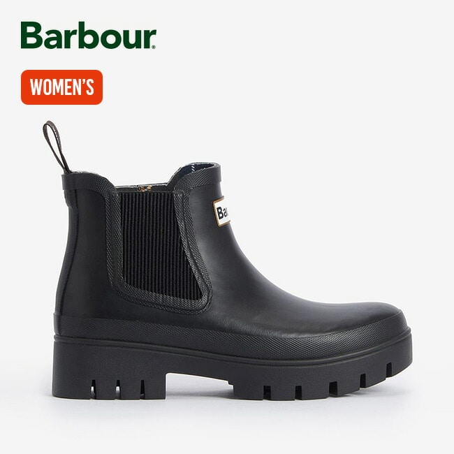 Barbour バブアー ハルトンチェルシーウェリー ブラック 4