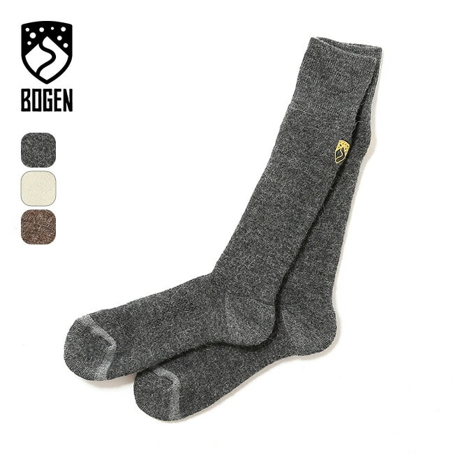 BOGEN ボーゲン Aソックス グレー 1(23-25cm)