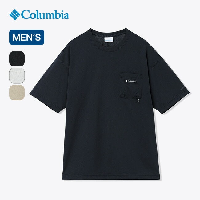 Columbia コロンビア ポーラーパイオニア2ショートスリーブTシャツ メンズ シーソルト S