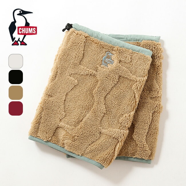 CHUMS チャムス ブービーエルモレッグウォーマー ベージュ/セージ