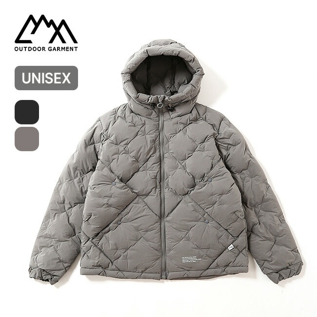 CMF OUTDOOR GARMENT コムフィアウトドアガーメント CMFウーブンダウンフーディ ウルフグレー XL