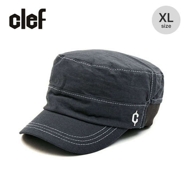 Clef クレ スカイリブワークキャップ(XL)