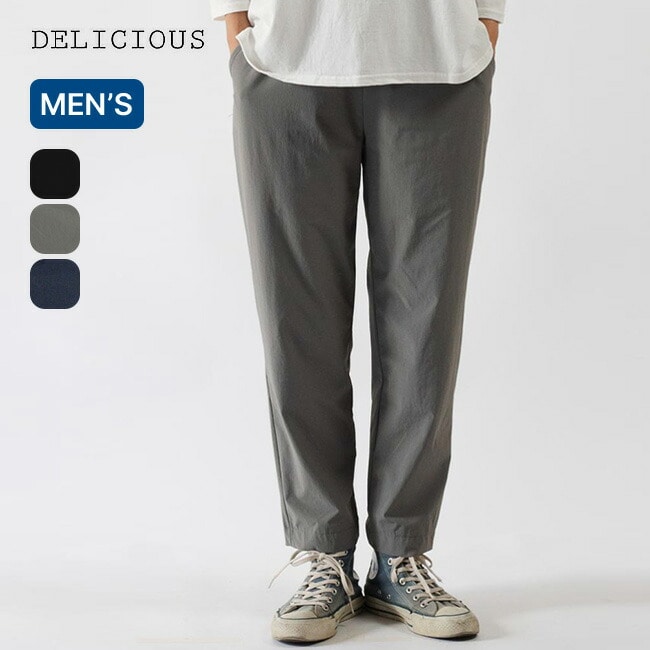 DELICIOUS デリシャス アーバンイージースラックス ブラック L