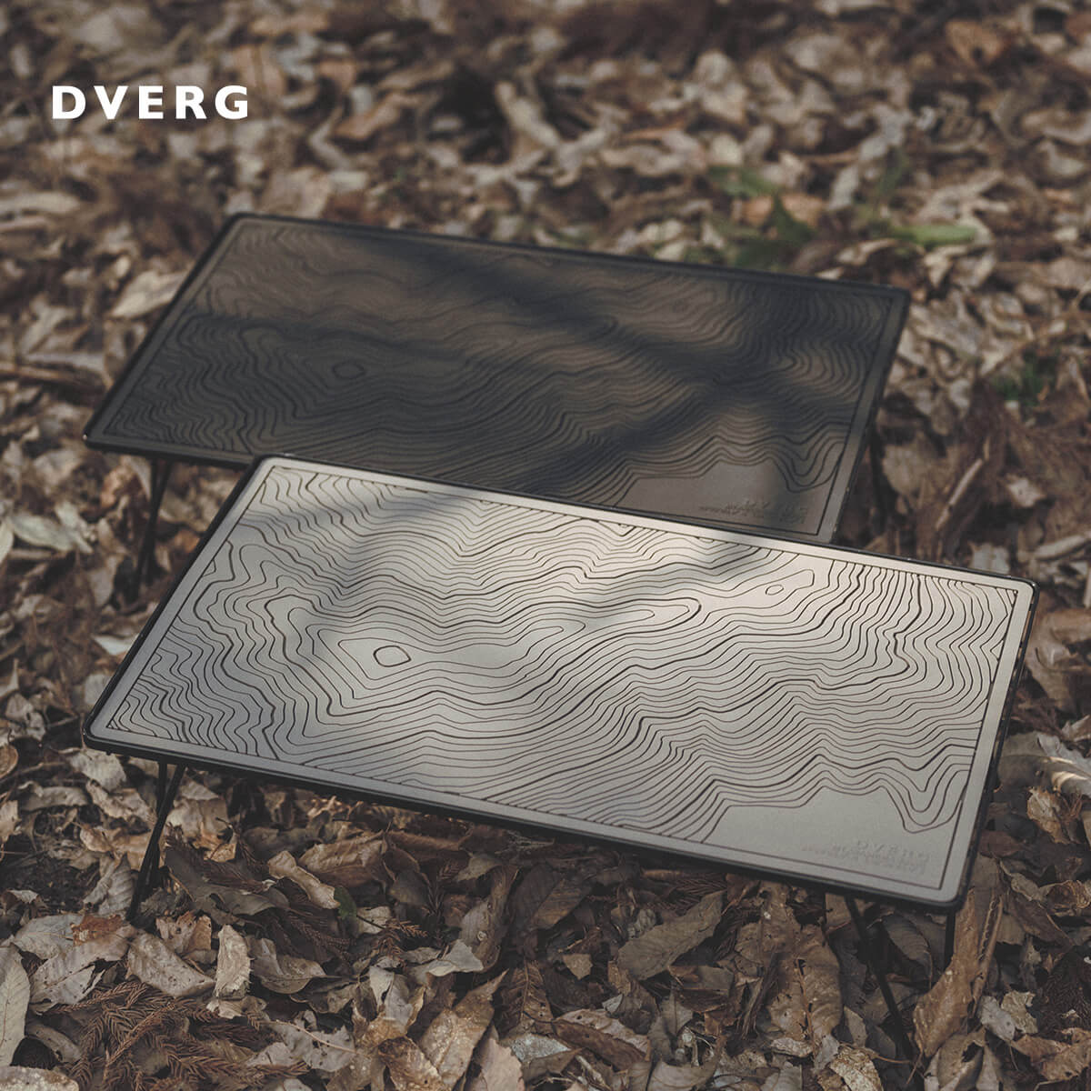 DVERG ドベルグ Topographic Bar Mat ブラック