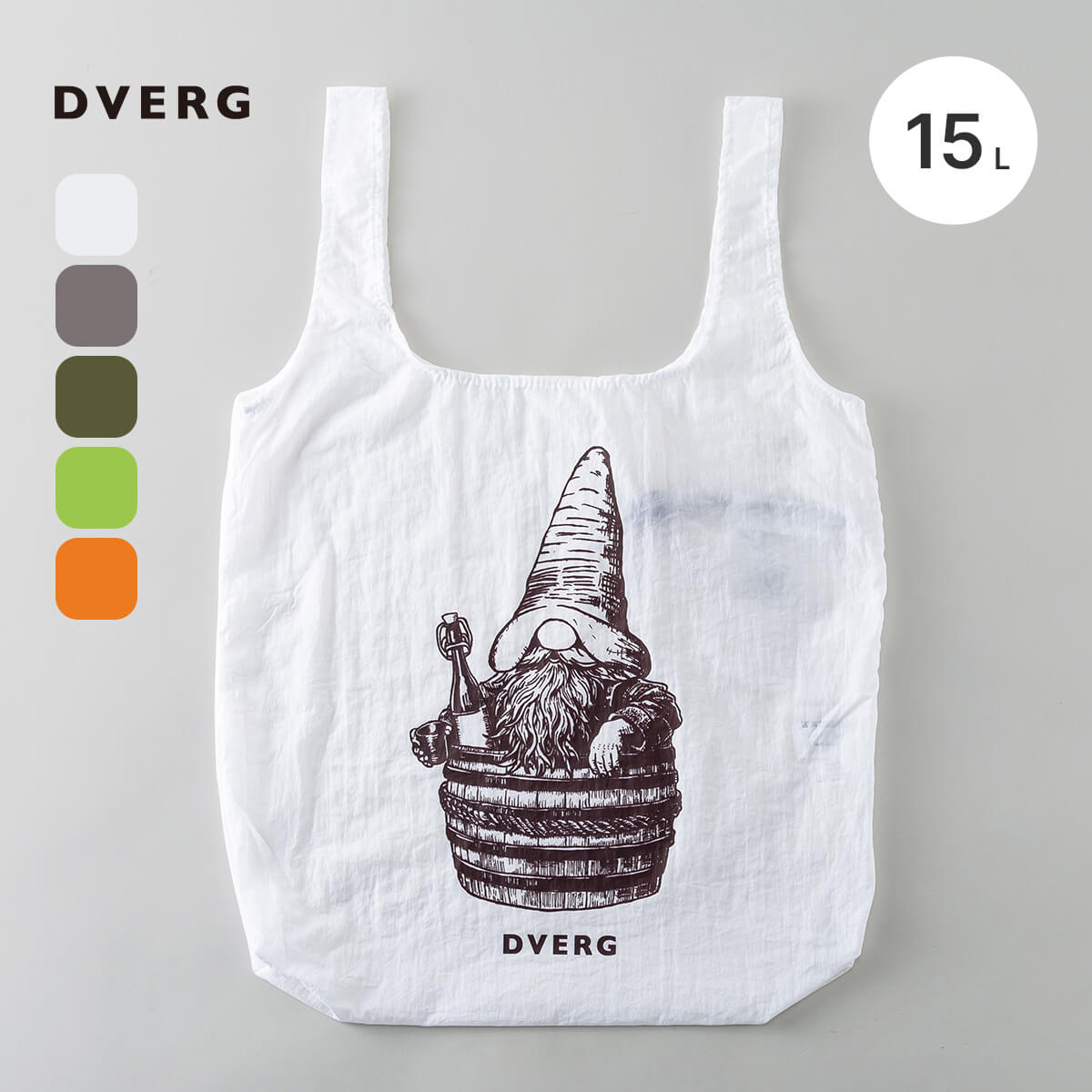 DVERG SAKESH エコバッグ オリーブ