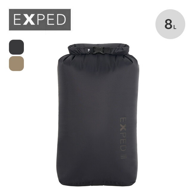 EXPED エクスペド ドライバッグバーサ8 モノクローム ブラック
