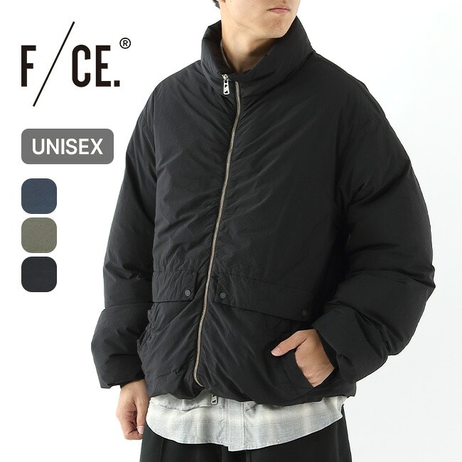 F/CE. エフシーイー ガーメントダイダウンJK ネイビー M