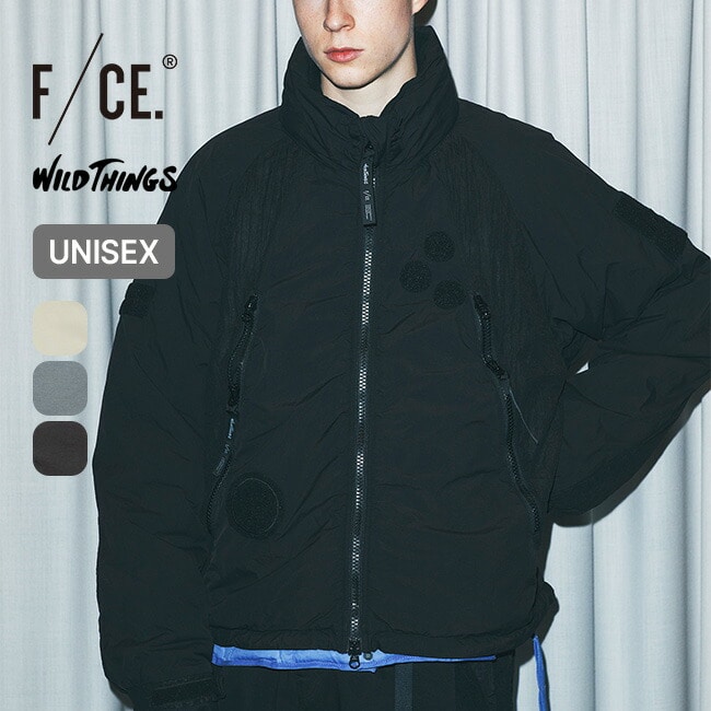 F/CE.×WILD THINGS エフシーイー×ワイルドシングス ハッピージャケットインプレッションby F/CE. アイボリー L