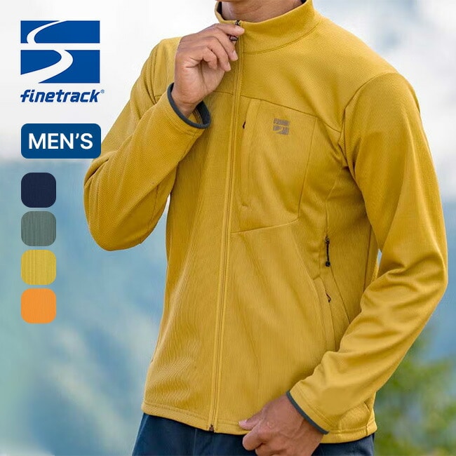 finetrack ファイントラック ドラウトセンサージャケット メンズ ディープネイビー M