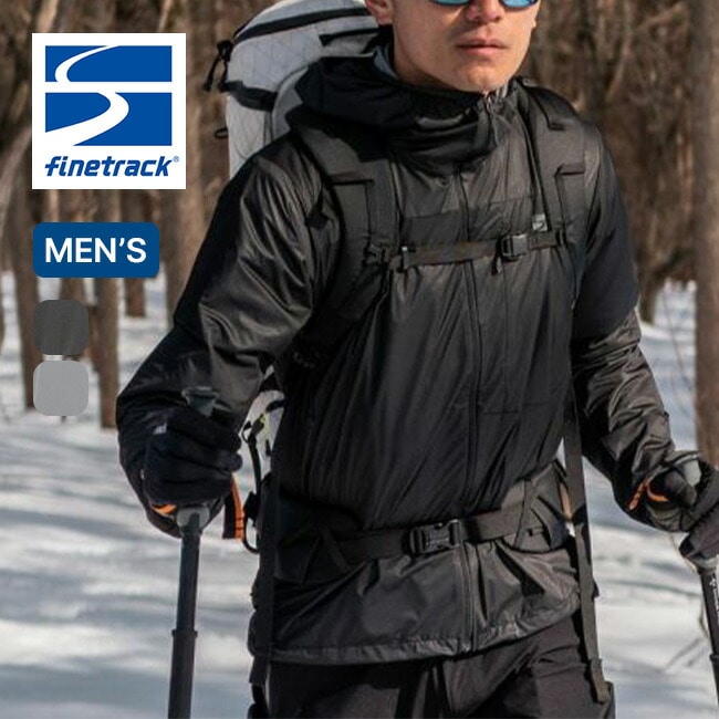 finetrack ファイントラック ミューラップフーディ メンズ グレーマイカ M