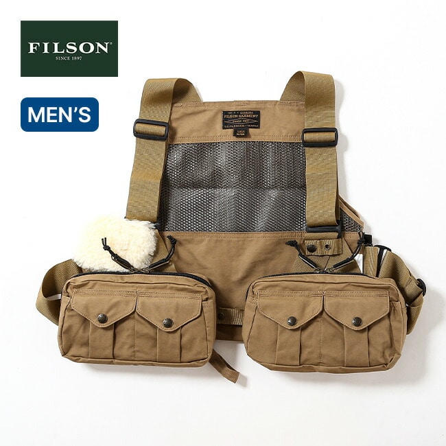 FILSON フィルソン メッシュフィッシングストラップベスト ベージュ L
