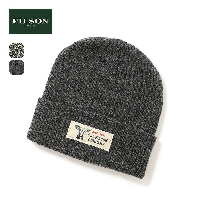 FILSON フィルソン ラインドラグウールビーニー ブラック