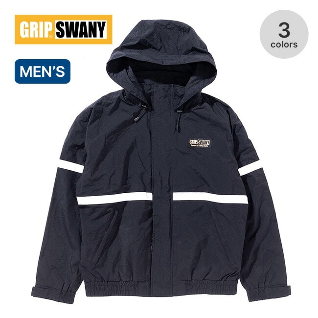 GRIP SWANY グリップスワニー リフレクティブラインフィールドジャケット カーキ M