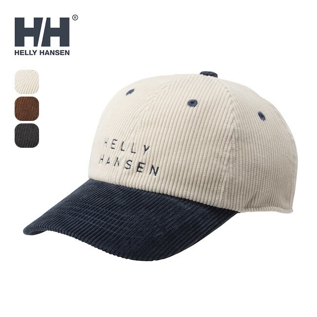 HELLY HANSEN ヘリーハンセン コーデュロイヘリーハンセンキャップ オーシャングレー