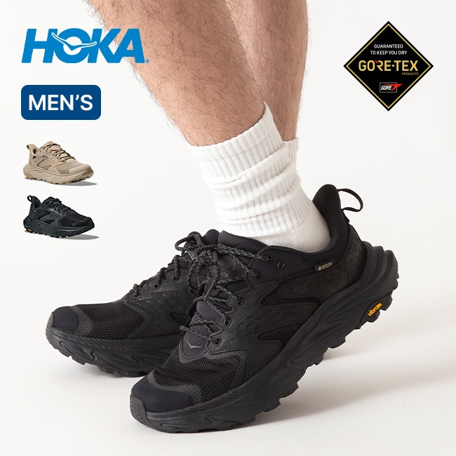 HOKA ホカ アナカパ2ローGTX メンズ ブラック/ブラック 10.5(28.5cm)