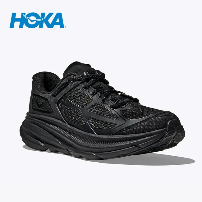 HOKA ホカ クリフトンワン9 ユニセックス ブラック/カーボンブラック 7/8(25cm)