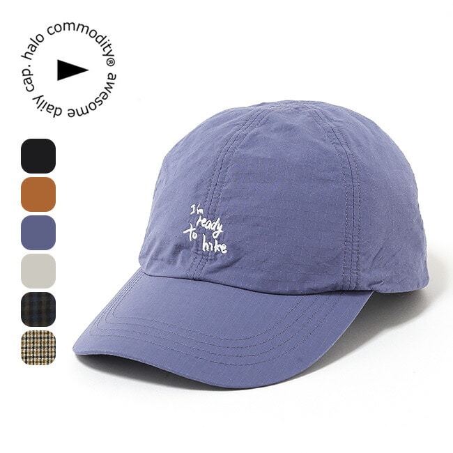 halo commodity ハロコモディティー レディトゥーキャップ ネイビーチェック