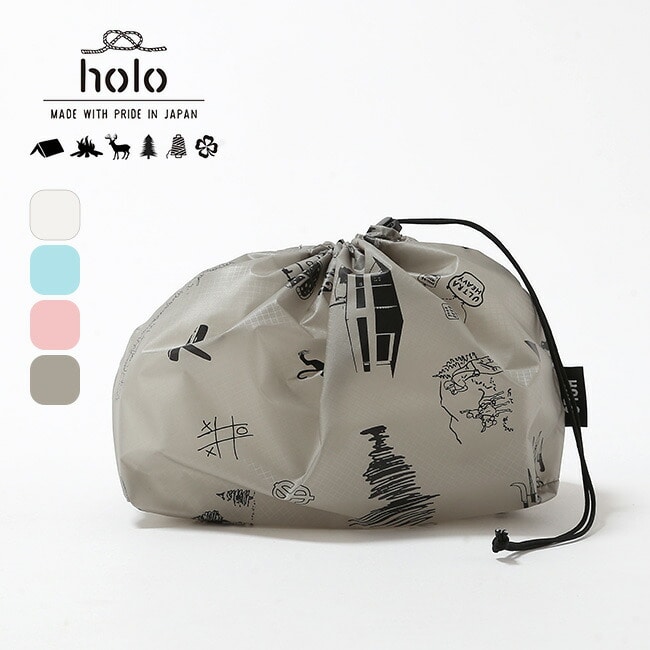 holo ホロ UHスタッフサック(シルナイロン) ライトグレー