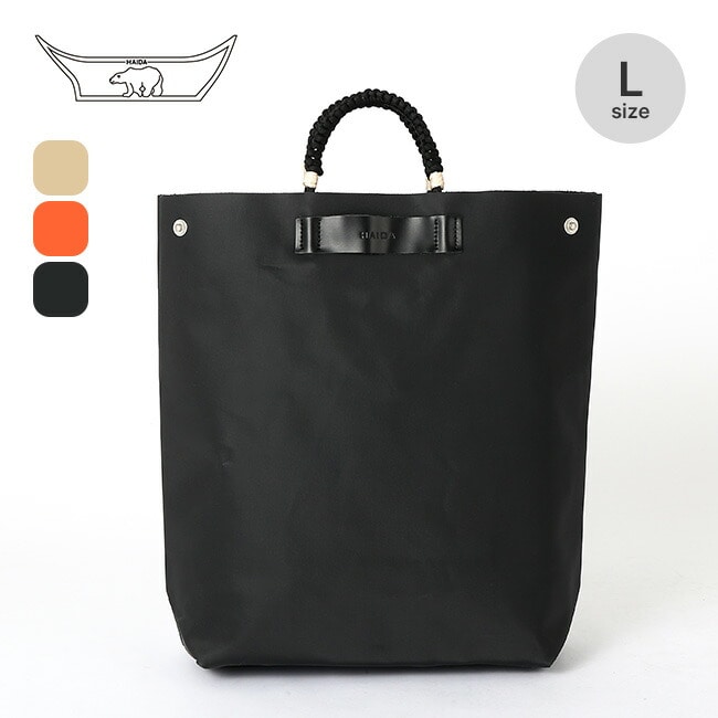 HAIDA ハイダ パラフィン キャンバス(ナヌーク)L サーモンオレンジ