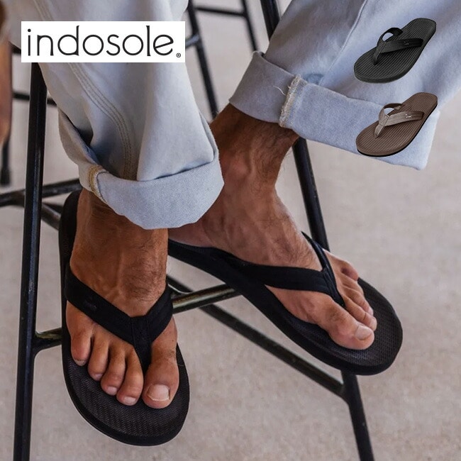 indosole インドソール イージーリビングフリップフロップ ソイル 7-8(24.5-25.5cm)