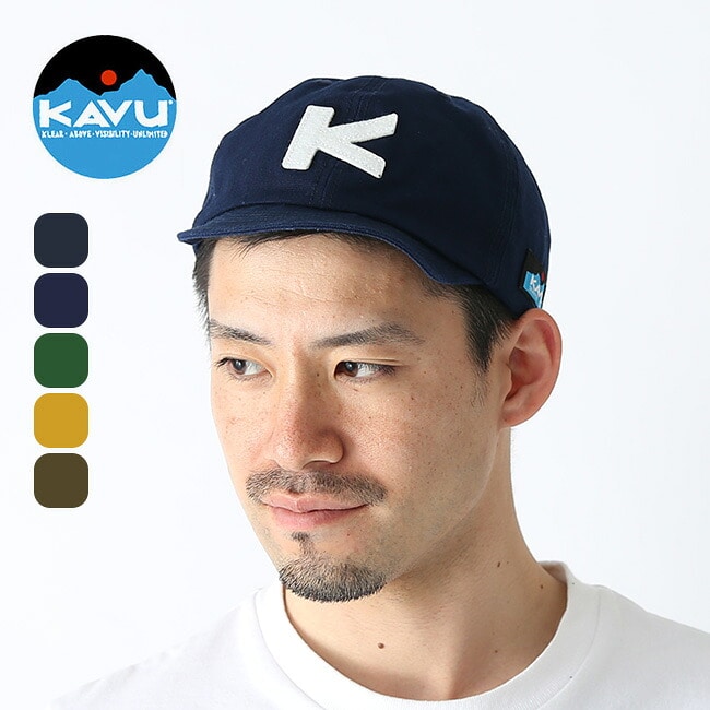 KAVU カブー ベースボールキャップ マスタード