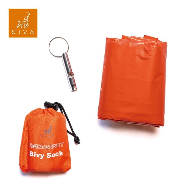 KIVA OUTDOORS キバアウトドアーズ エマージェンシービビィバッグ