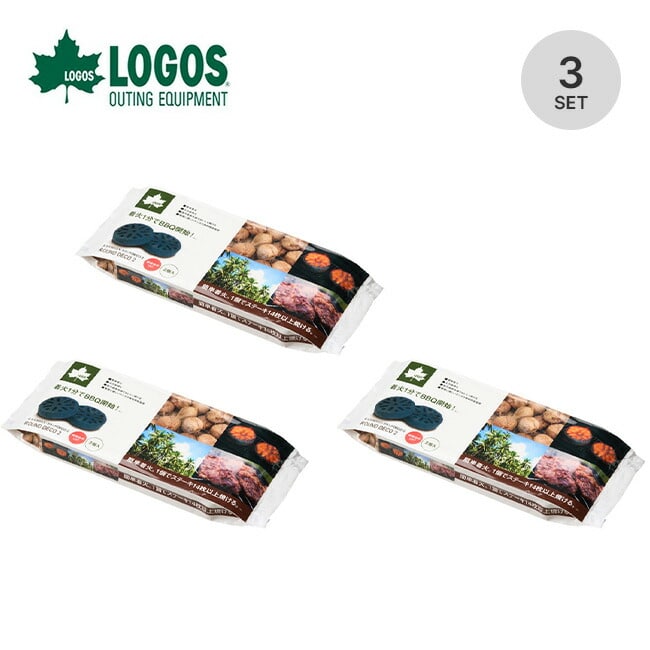 LOGOS ロゴス エコココロゴス・ラウンドDECO2 3個セット