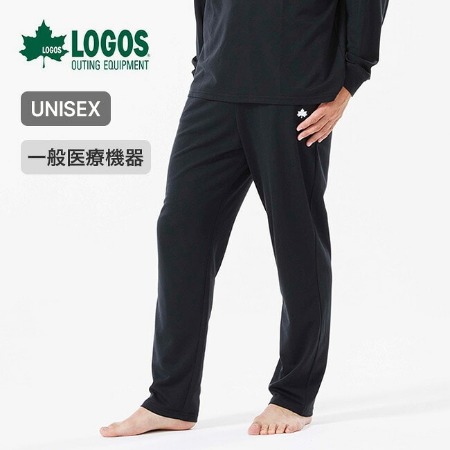 LOGOS ロゴス LOGOS by LIPNER リカバリーパンツ ブラック M