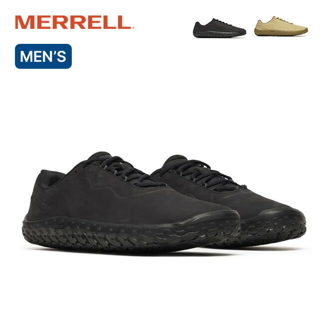 MERRELL メレル ベイパーグローブ7 LEATHER メンズ ラタン 9.5(27.5cm)
