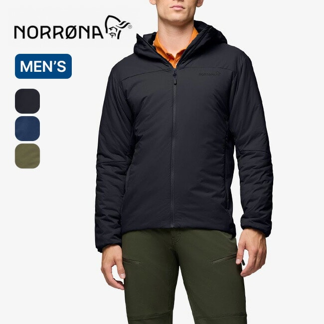 NORRONA ノローナ フェムンド サーモ60ジップフード メンズ キャビア M