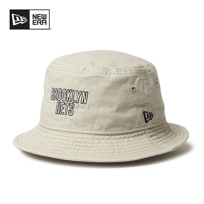 NEW ERA ニューエラ バケット01 NBAアシッドウォッシュ ブルックリン・ネッツ