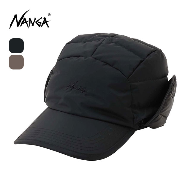 NANGA ナンガ オーロラテックスダウンダックビルキャップ ブラック