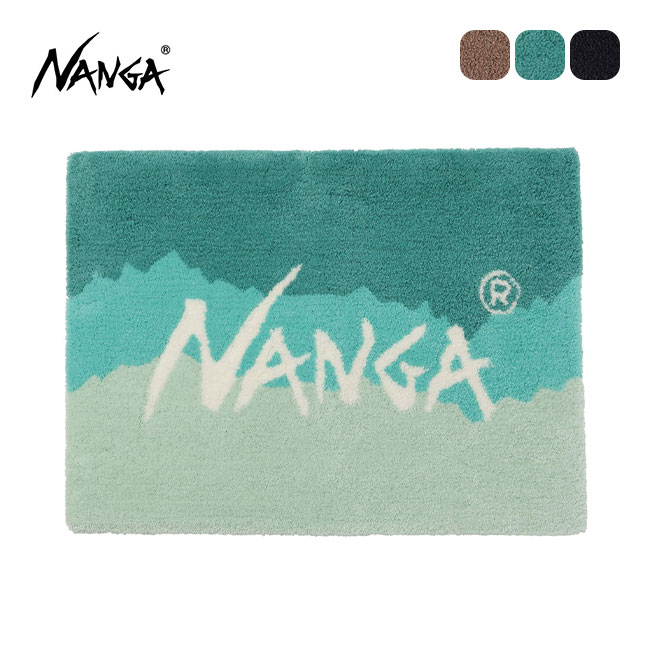 NANGA ナンガ ナンガリッジライングラデーションラグ アクア