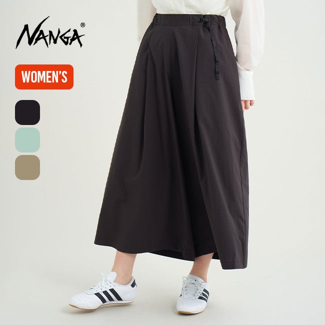 NANGA ナンガ エクスカーションワイドパンツ【ウィメンズ】 カーキ WS