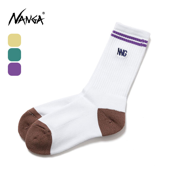NANGA ナンガ NNGカラーストライプソックス PPL M