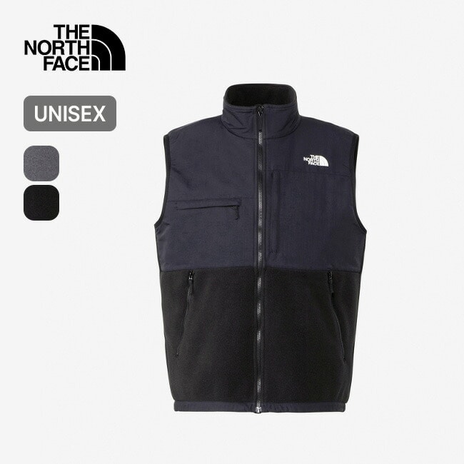 THE NORTH FACE ノースフェイス デナリベスト ユニセックス ミックスグレー L