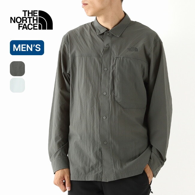 THE NORTH FACE ノースフェイス ハイカーズシャツ メンズ ティングレー M