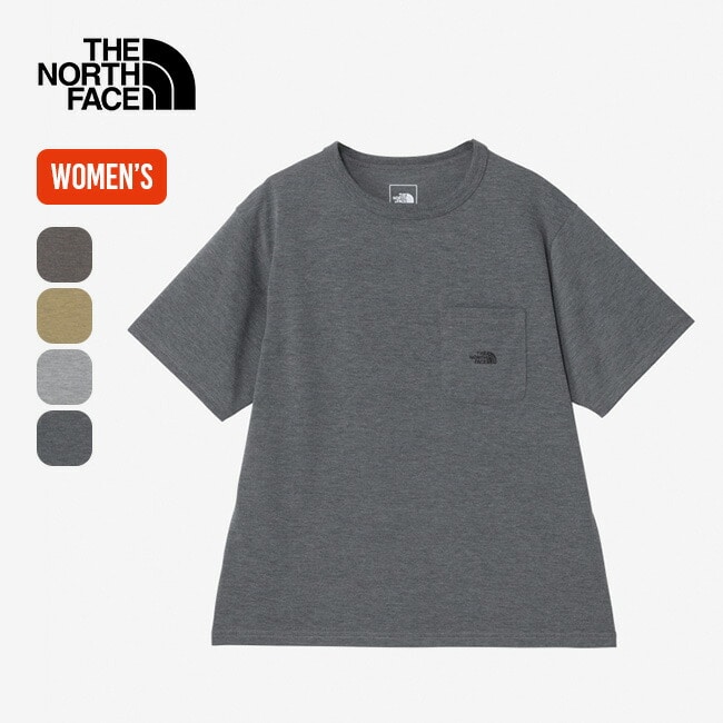 THE NORTH FACE ノースフェイス S/SハイカーズTee【ウィメンズ】 ミックスチャコール L