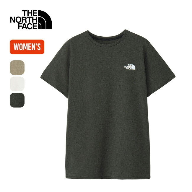 THE NORTH FACE ノースフェイス S/Sエンデューロクルー【ウィメンズ】 ミックスチャコール L