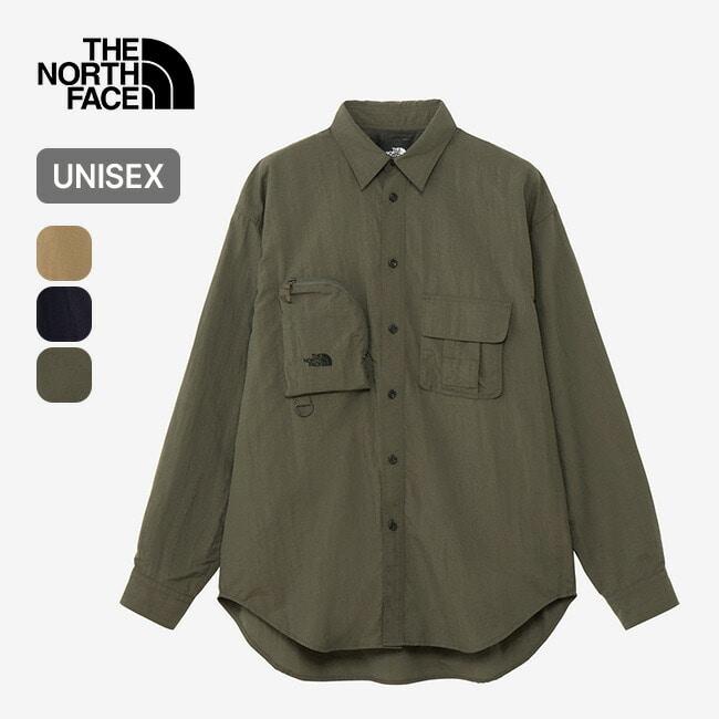 THE NORTH FACE ノースフェイス L/Sフィールドユーティリティシャツ ユニセックス クラシックカーキ L