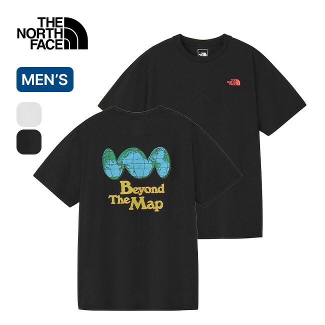 THE NORTH FACE ノースフェイス S/S ESビヨンドザマップTee メンズ ホワイト XL