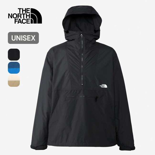 THE NORTH FACE ノースフェイス コンパクトアノラック メンズ ブラック S