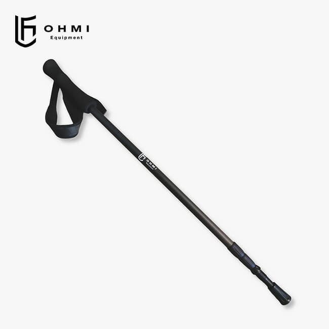 OHMI Equipment オウミエクイップメント カーボンファイバートレッキングポール(1本)